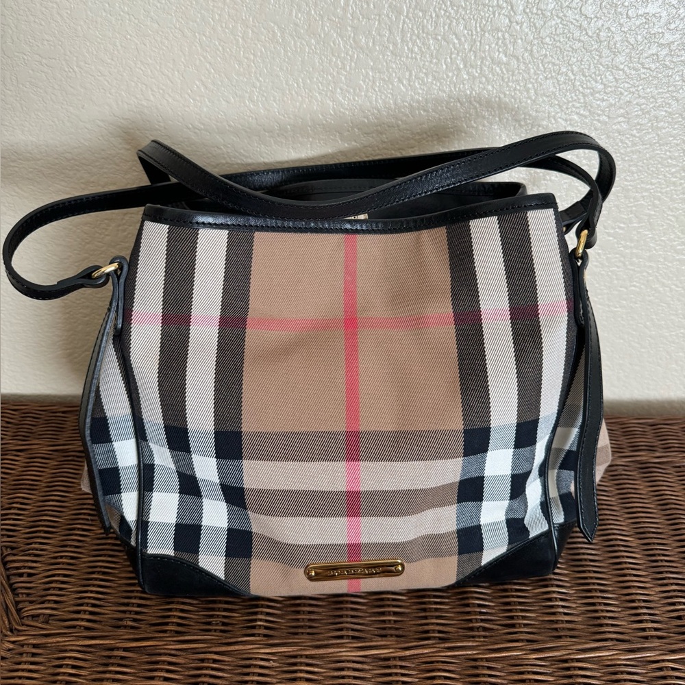 Burberry Bridle  House Canterbury Check bag